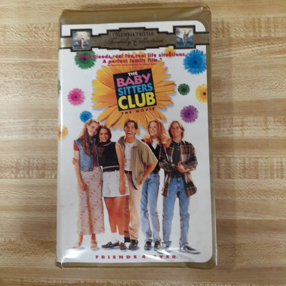The Babysitters Club 1995 VHS Ellen Burstyn Rachael Leigh Cook Schuyler Fisk VTG